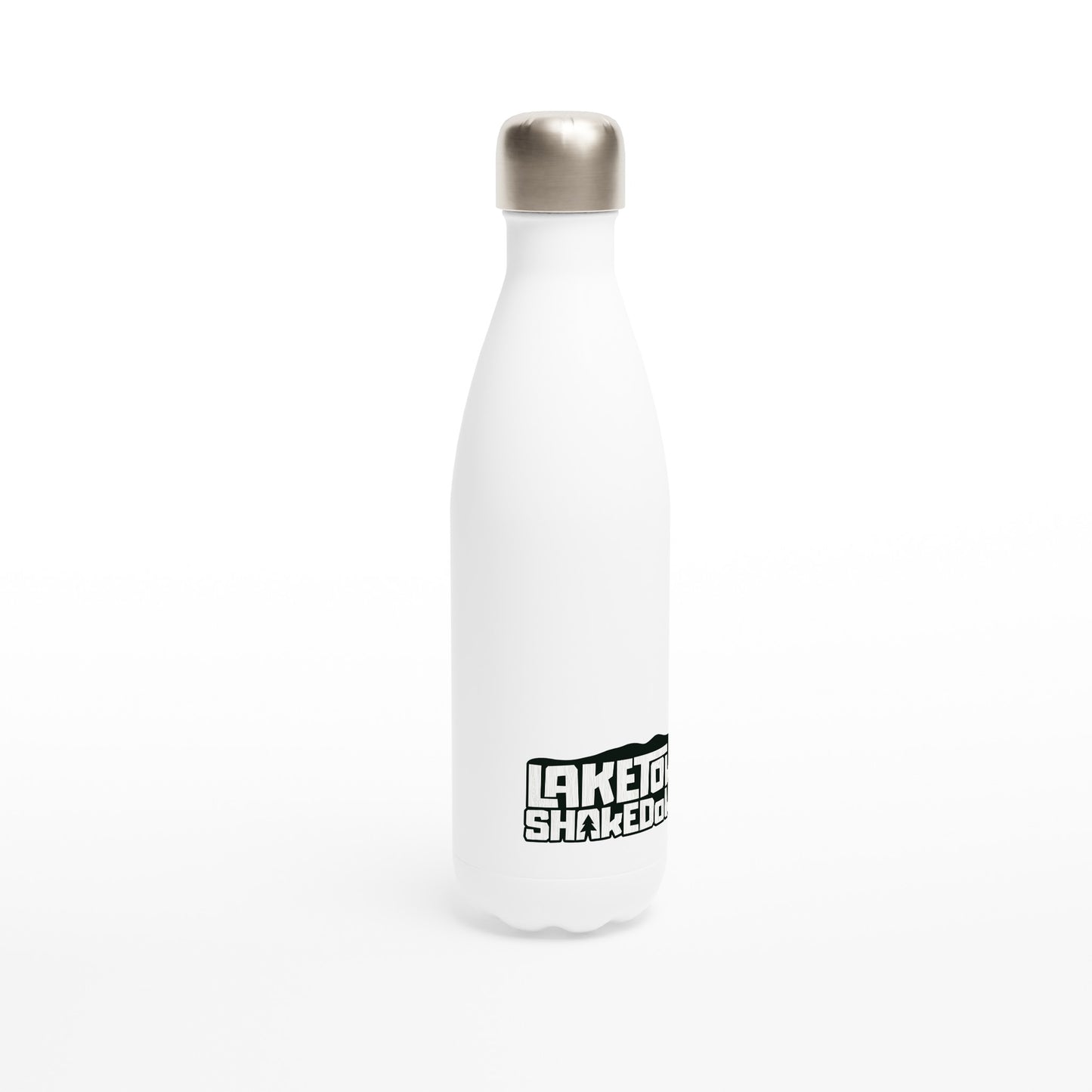 Shakedown - Logotype - White 17oz Stainless Steel Water Bottle