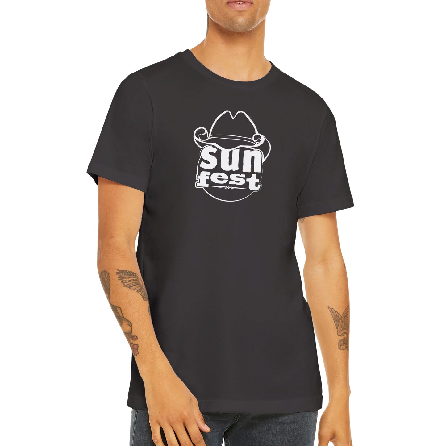 Sunfest - OG Logomark - Premium Unisex Crewneck T-shirt