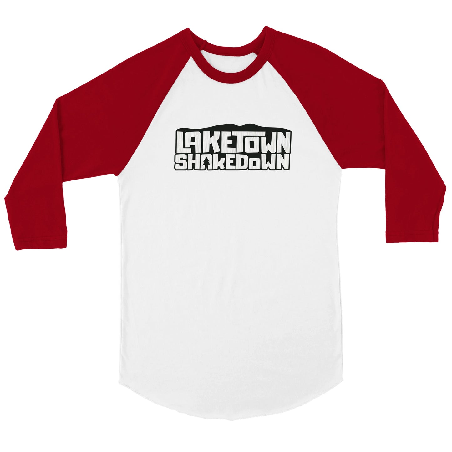 Shakedown - Logotype - Unisex 3/4 sleeve Raglan T-shirt