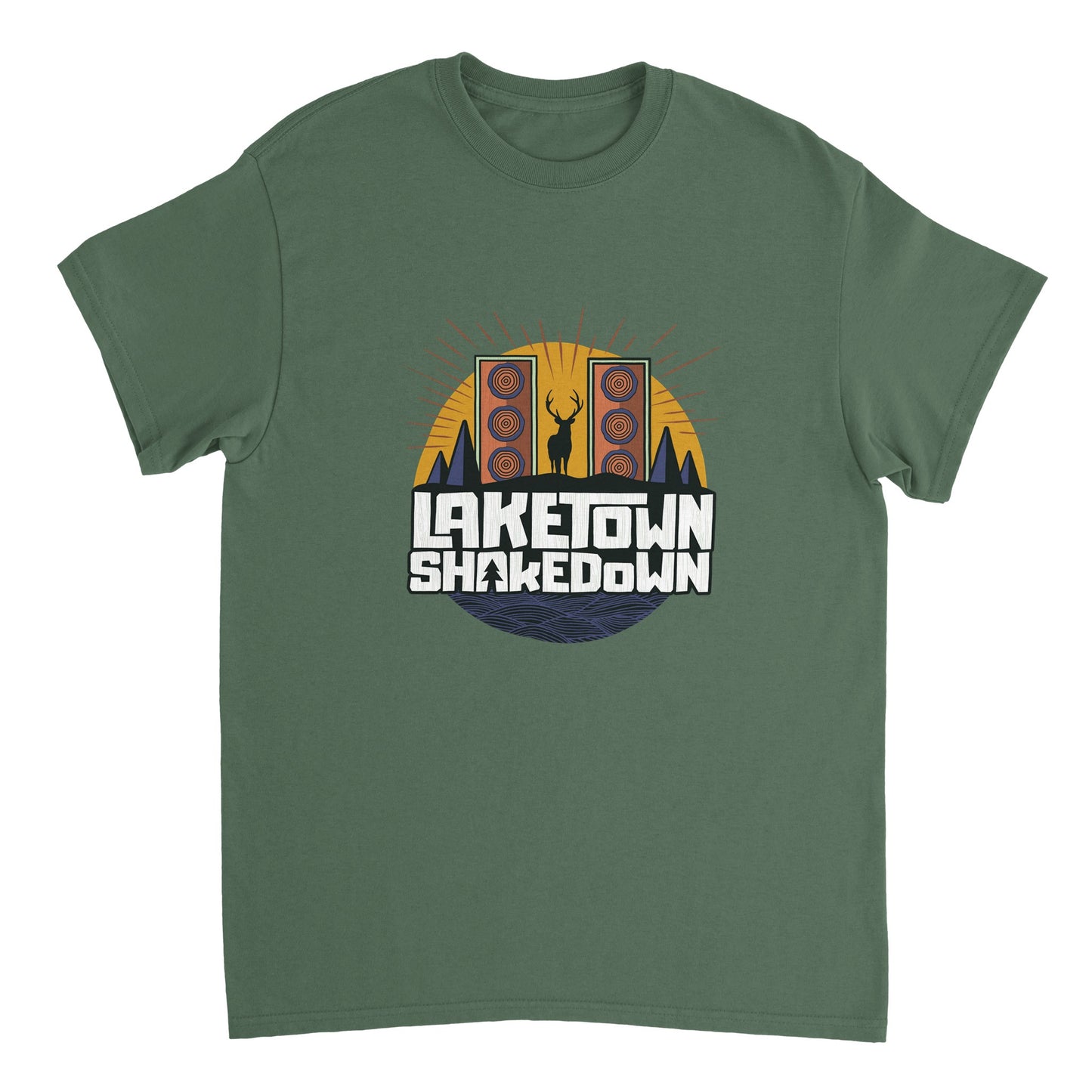 Shakedown - Logomark - Heavyweight Unisex Crewneck T-shirt