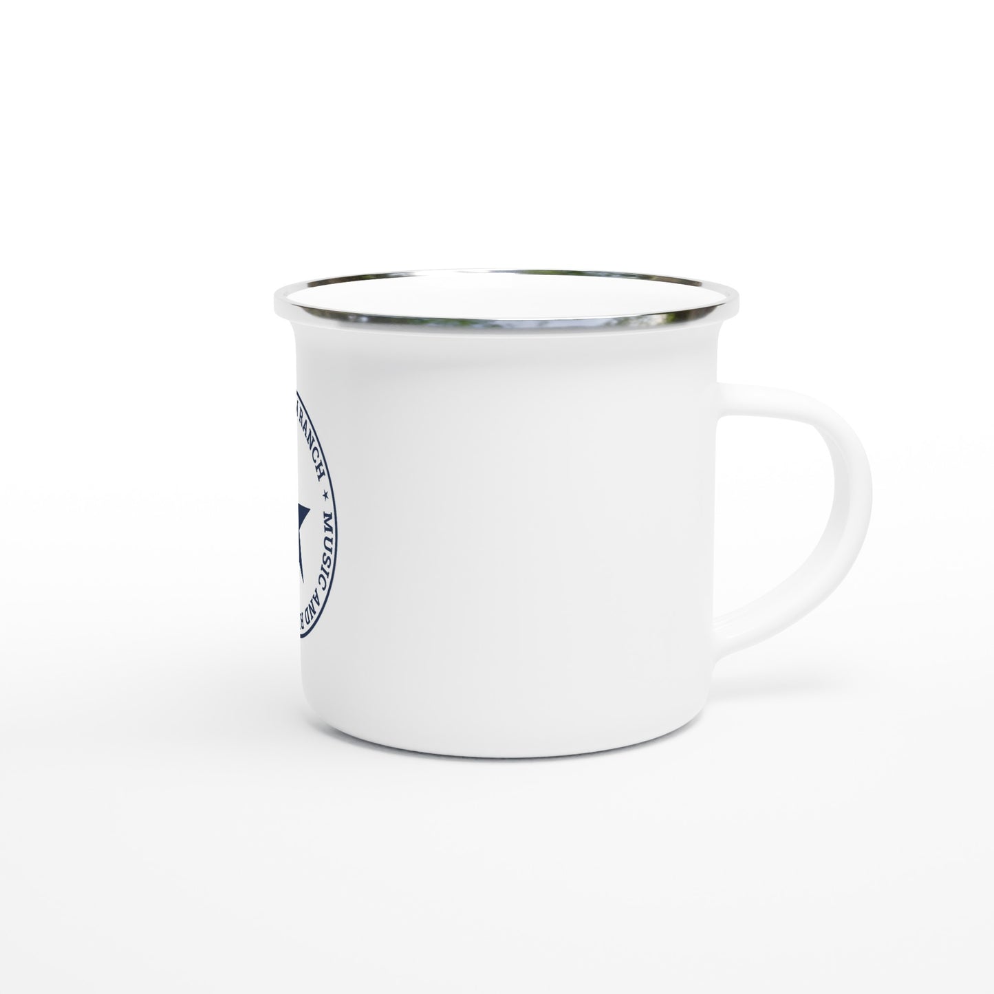 Laketown Ranch - White 12oz Enamel Mug