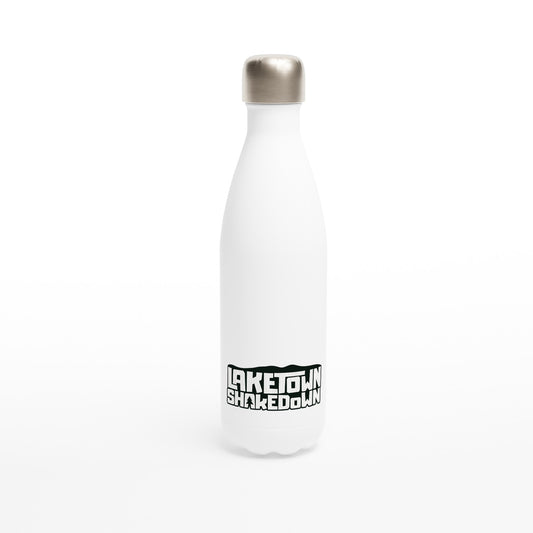 Shakedown - Logotype - White 17oz Stainless Steel Water Bottle
