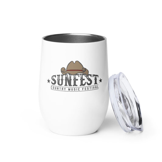 Sunfest - Logotype - Wine tumbler
